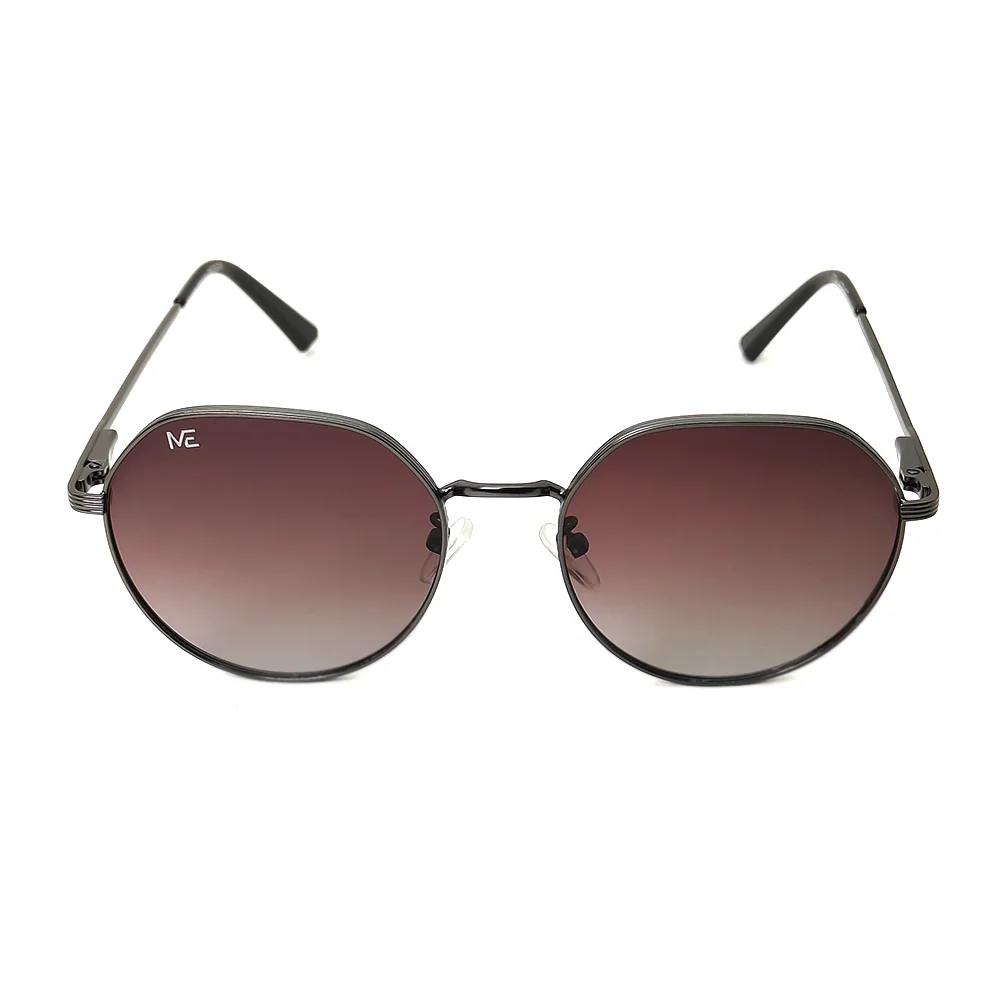 Black Round Fashion Sunglasses at chashma