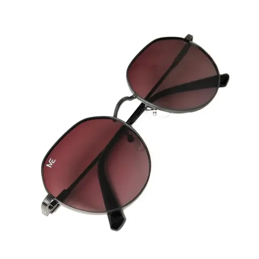 Black Round Fashion Sunglasses at chashma