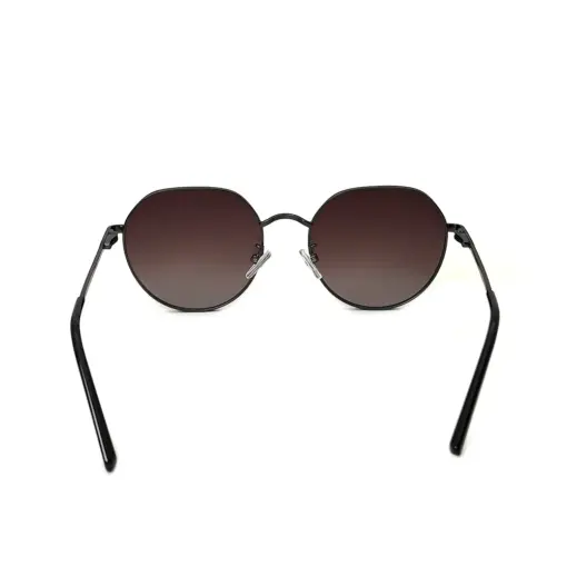 Black Round Fashion Sunglasses at chashma
