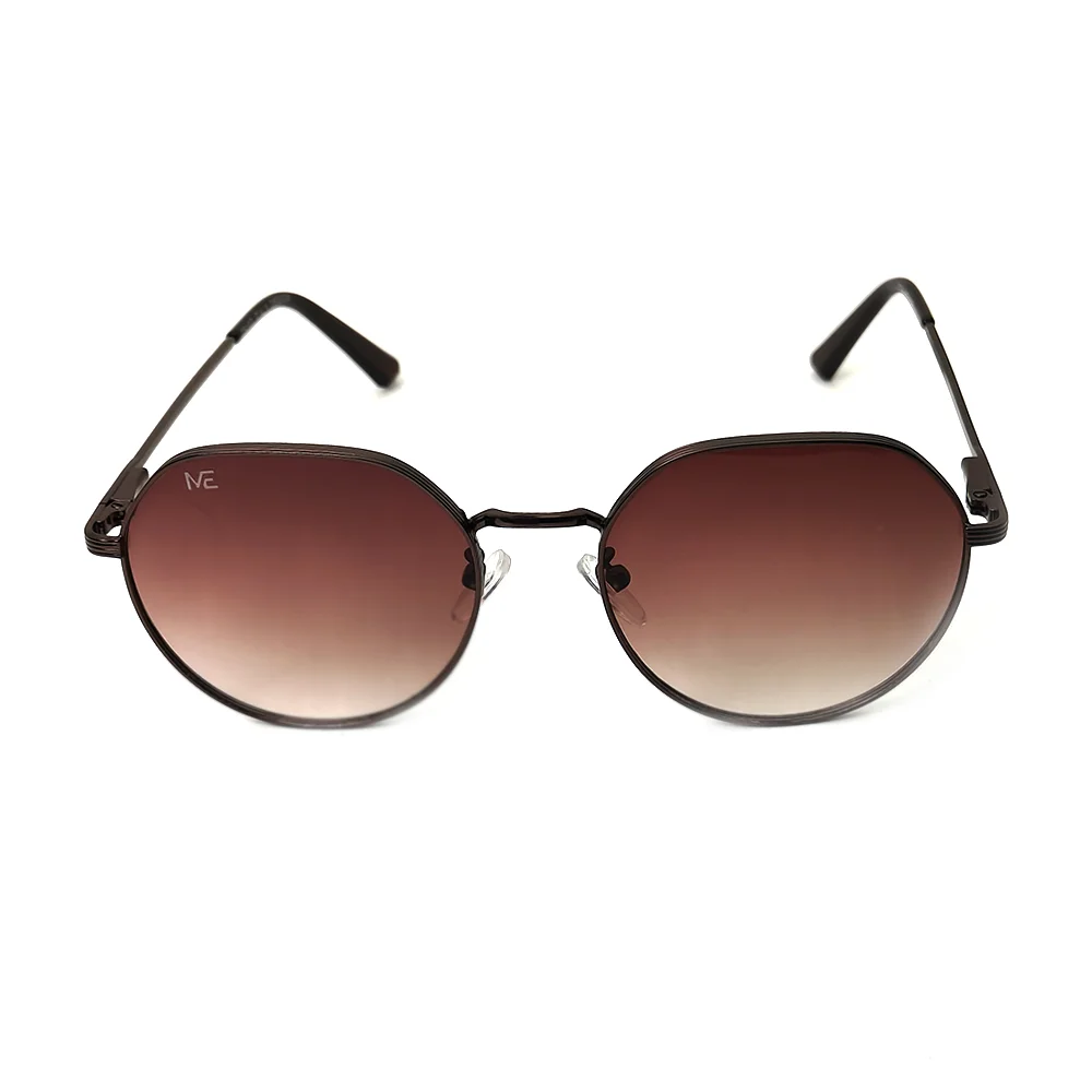 Brown Round Fashion Sunglasses at chashma