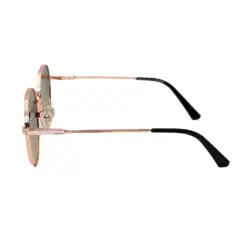 Golden Round Fashion Sunglasses at chashma