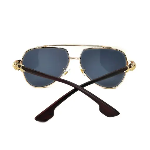 King sunglasses in golden at chashmah