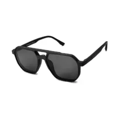 BLACK AVIATOR CLIP-ON EYEGLASSES AT CHASHMA