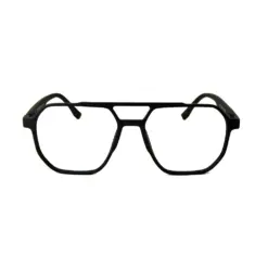 BLACK AVIATOR CLIP-ON EYEGLASSES AT CHASHMA
