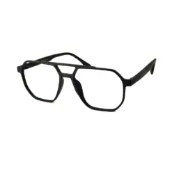 BLACK AVIATOR CLIP-ON EYEGLASSES AT CHASHMA