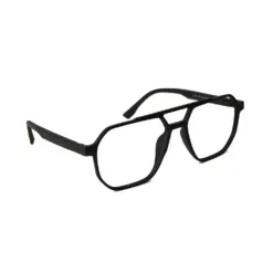 BLACK AVIATOR CLIP-ON EYEGLASSES AT CHASHMA