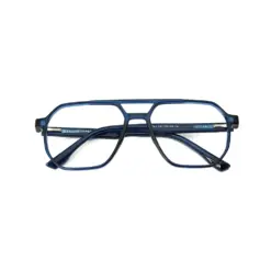 Blue Avaitor Clip-on Eyeglasses at chashma