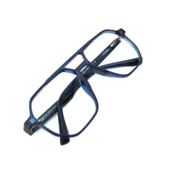 Blue Avaitor Clip-on Eyeglasses at chashma