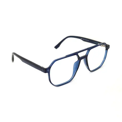 Blue Avaitor Clip-on Eyeglasses at chashma