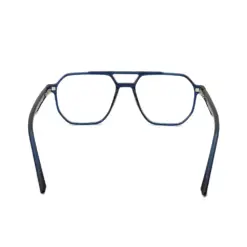 Blue Avaitor Clip-on Eyeglasses at chashma