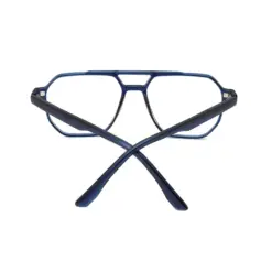 Blue Avaitor Clip-on Eyeglasses at chashma