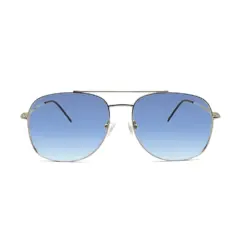 Blue Aviator Turban Sunglasses at chashma