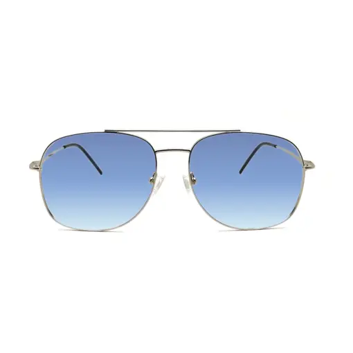 Blue Aviator Turban Sunglasses at chashma