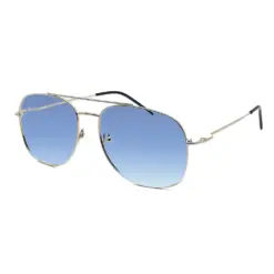 Blue Aviator Turban Sunglasses at chashma