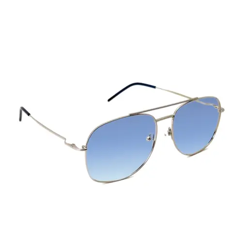 Blue Aviator Turban Sunglasses at chashma