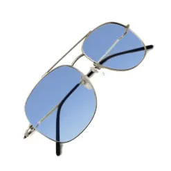 Blue Aviator Turban Sunglasses at chashma