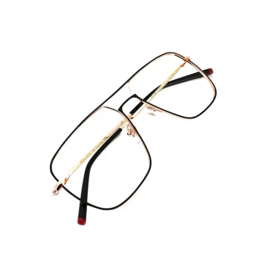 Buy Golden Black Modern Turban Eyeglasses Online
