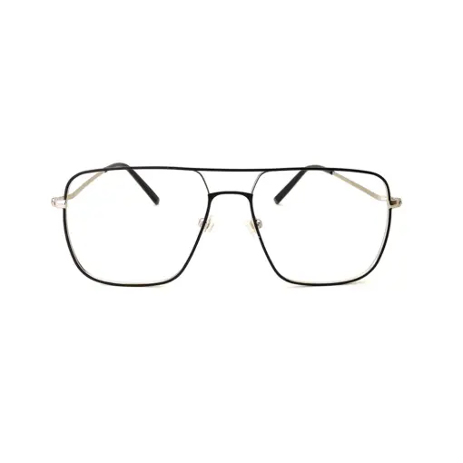 Buy Silver Black Modern Turban Eyeglasses Online