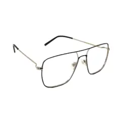 Buy Silver Black Modern Turban Eyeglasses Online