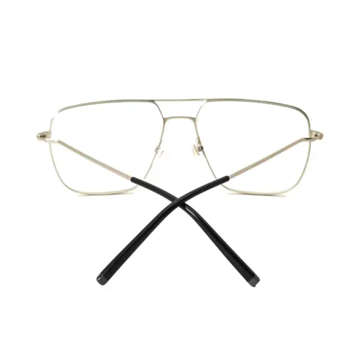 Buy Silver Black Modern Turban Eyeglasses Online