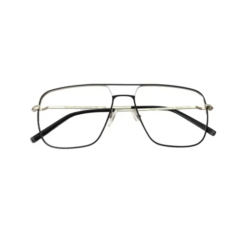 Buy Silver Black Modern Turban Eyeglasses Online