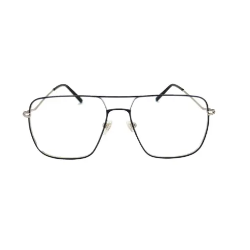 Buy Silver Blue Modern Turban Eyeglasses Online