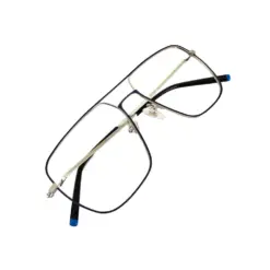 Buy Silver Blue Modern Turban Eyeglasses Online