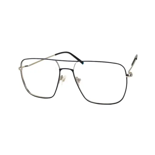 Buy Silver Blue Modern Turban Eyeglasses Online