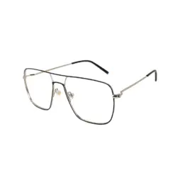 Buy Silver Blue Modern Turban Eyeglasses Online