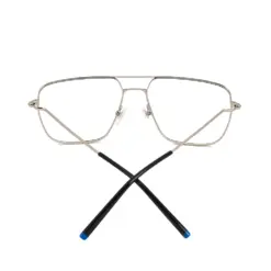 Buy Silver Blue Modern Turban Eyeglasses Online