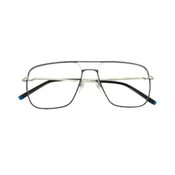 Buy Silver Blue Modern Turban Eyeglasses Online