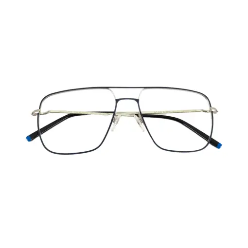 Buy Silver Blue Modern Turban Eyeglasses Online