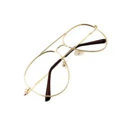 Golden Turban Aviator Eyeglasses