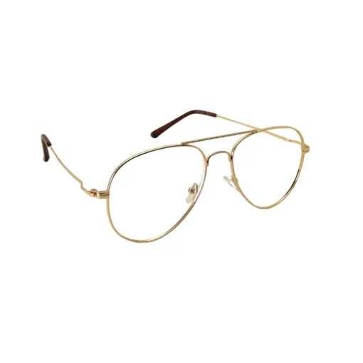 Golden Turban Aviator Eyeglasses