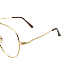 Golden Turban Aviator Eyeglasses