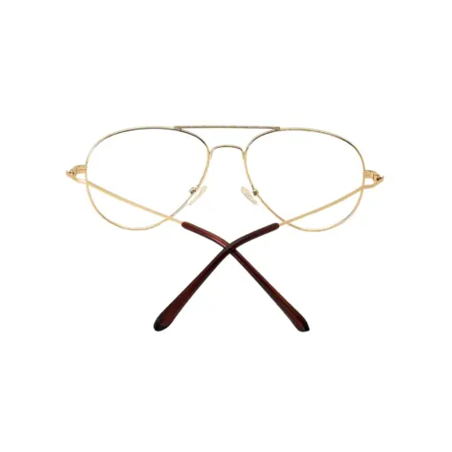 Golden Turban Aviator Eyeglasses