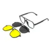 Green Avaitor Clip-on Eyeglasses at chashma