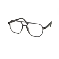 Grey Aviator Clip-on Eyeglasses