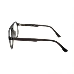 Grey Aviator Clip-on Eyeglasses