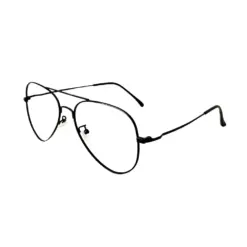 Gun Metal Aviator Eyeglasses online at chashmah