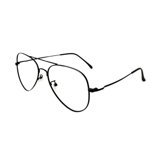 Gun Metal Aviator Eyeglasses online at chashmah