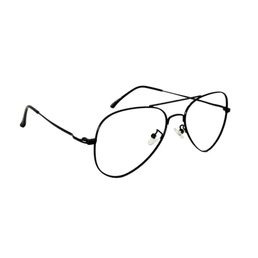 Gun Metal Aviator Eyeglasses online at chashmah