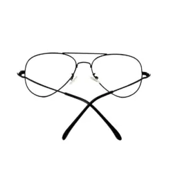 Gun Metal Aviator Eyeglasses online at chashmah