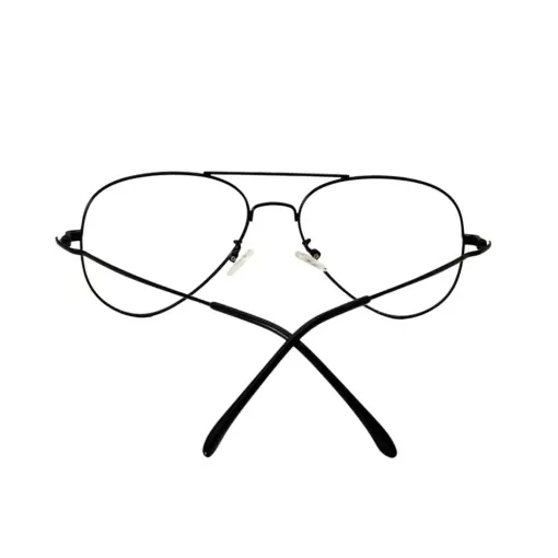 Gun Metal Aviator Eyeglasses online at chashmah
