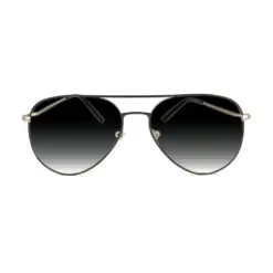 Modern Black Aviator Sunglasses at chashmah