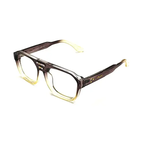 Ocelot Brown Aviator Eyeglasses at chashma