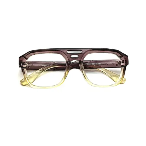 Ocelot Brown Aviator Eyeglasses at chashma