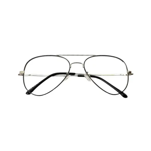 Silver Black Turban Aviator at chashmah