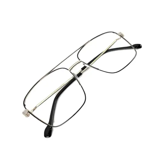 Silver Comfort Turban Eyeglasses