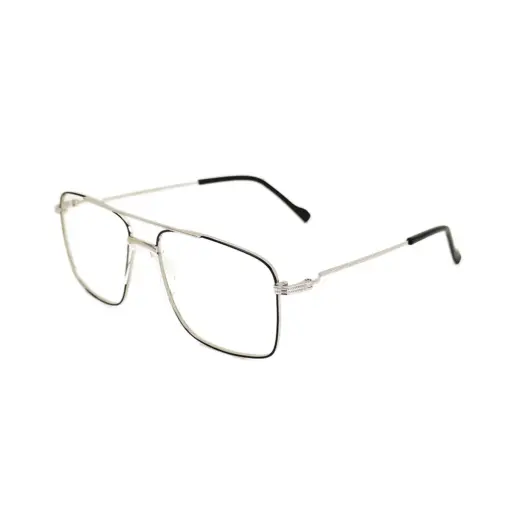 Silver Comfort Turban Eyeglasses